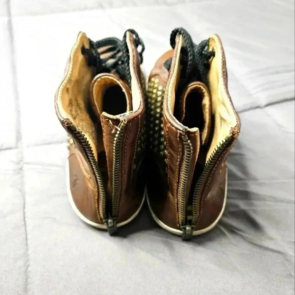 Frye Kira Biker High Top - Picture 2 of 10